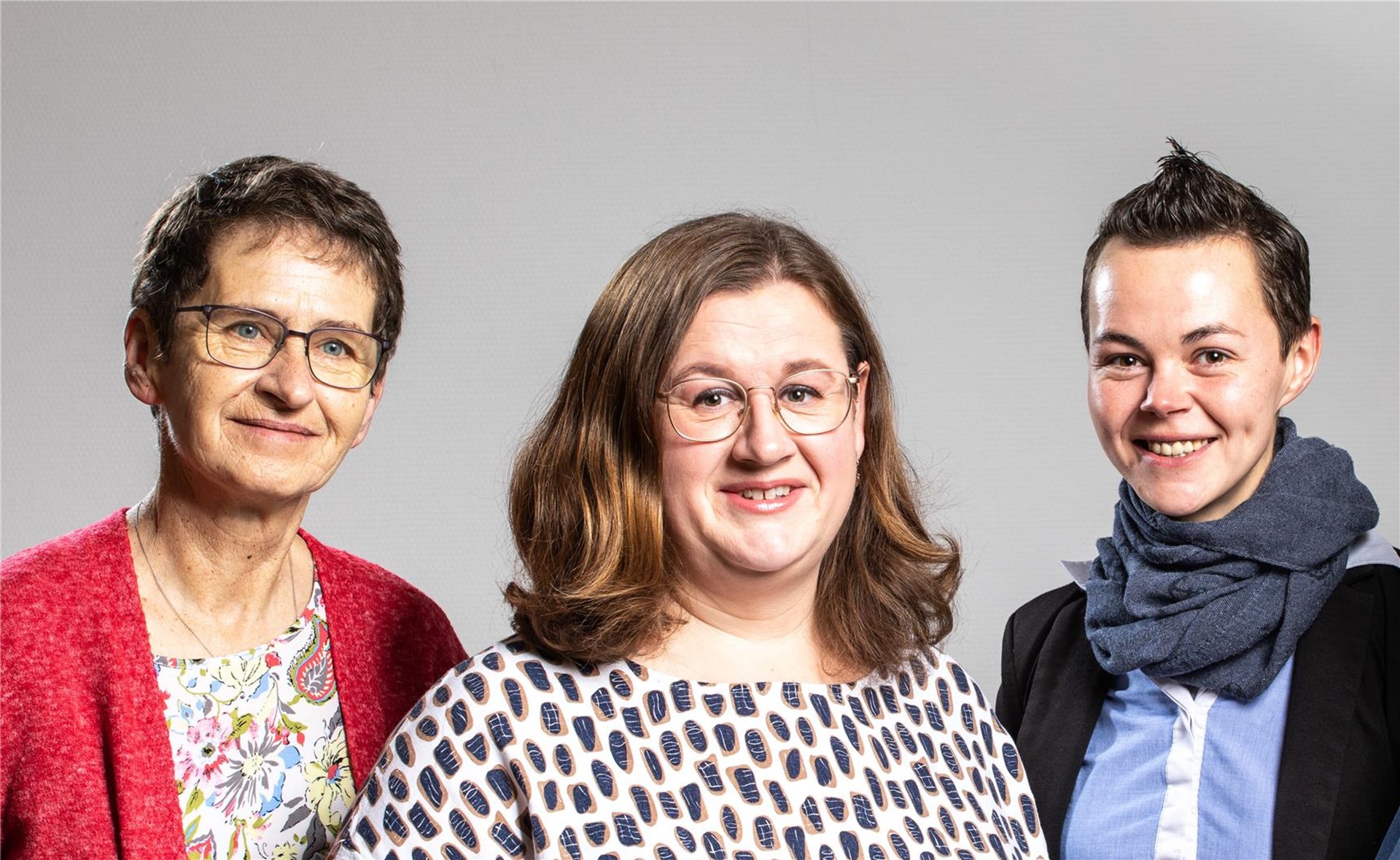 Das Team der Rezeption: Bärbel Wessel, Doreen Schüler, Christine Veit (auf dem Bild fehlt Silke Wolf)